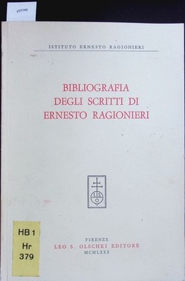 Bibliografia degli scritti di Ernesto Ragionieri. Andreucci, Franco: