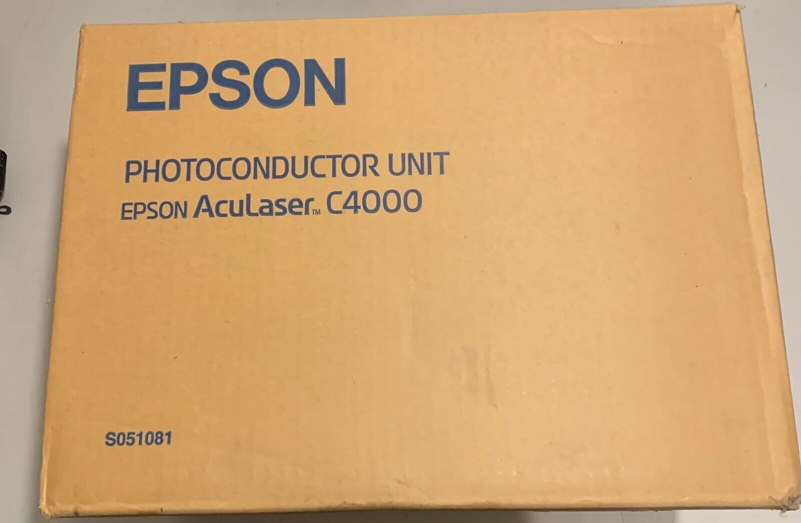 Unité photoconductrice Epson AcuLaser C4000 S051081 résout les défauts d'impression couleur