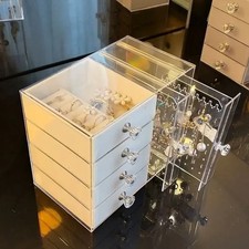 Dustproof Jewelry Display Stand - Earring, Bracelet Ring Holder Decoration