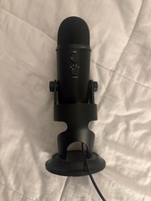 Blue Yeti USB Microphone Black, Mute Switch, Volume  Gain Control