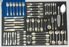 66PC Towle 925 Flatware Old Mirror Service for 6~For Use or Scrap~2,397 Grams