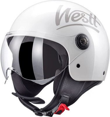 Motorradhelm Na Motor Westt M 56-58 Weiß 
