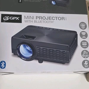 GPX PJ300B Mini Projecteur, 2000 Lumens, Bluetooth, HDMI, portatif
