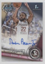 2023-24 Bowman U Chrome Chrome Prospect Auto Darin Green Jr #BCPA-DG Auto 0ex8
