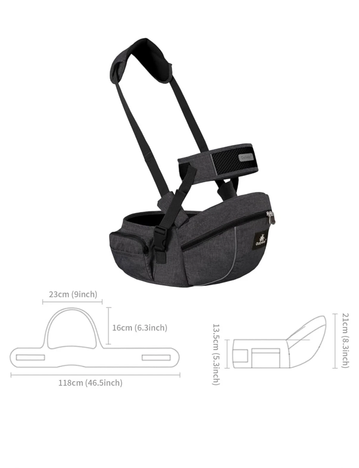 IULONEE Baby Hip Seat Baby Carrier