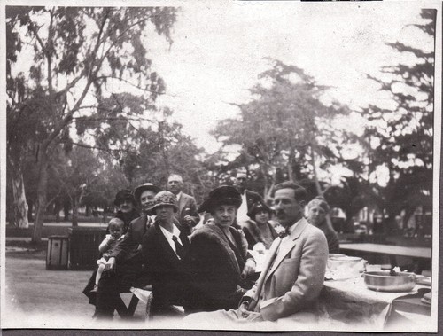OLD PHOTOGRAPH WOMENS FASHION BIXBY PARK LONG BEACH LOS ANGELES CALIFORNIA PHOTO