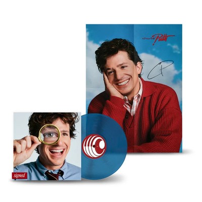 Charlie Puth Whatever s Clever! Blaues Vinyl versiegelt signiertes Poster