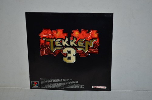 Tekken 3 (Sony PlayStation 1, 1998) Tekken III PS1 PSOne PSX 2 3 CIB NM🔥 - Picture 3 of 8