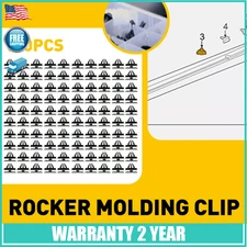 Fender Molding 100X Retainer Clip Sealer with Fits GM Chevy Jeep Chrysler Dodge