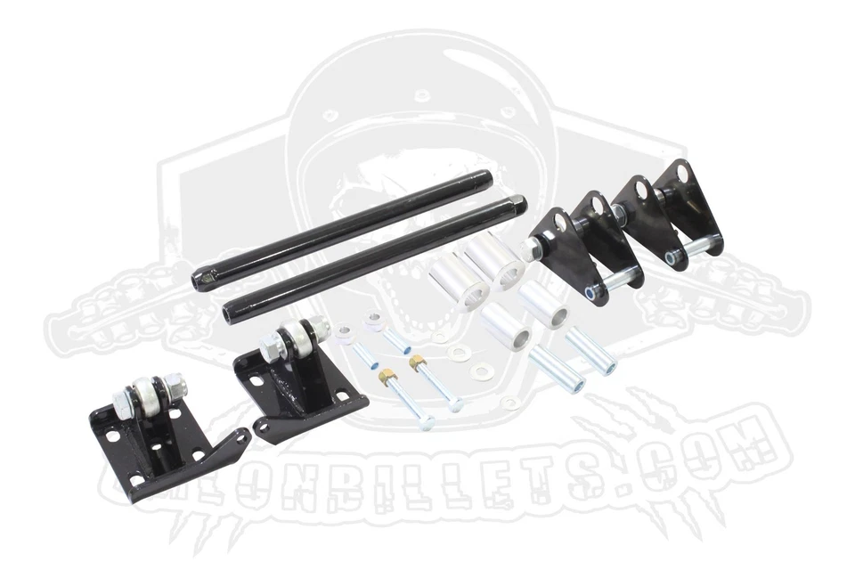 Se adapta a Mopar B-Body E-Body Calvert Racing Cal Trac barras de tracción de bajo perfil Foto 2 de 4