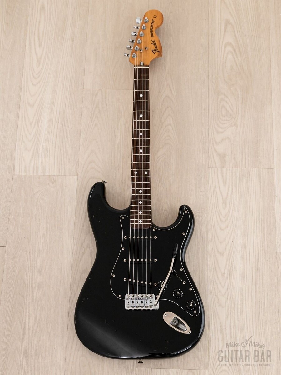 1985 Fender Stratocaster '72 Vintage Reissue ST72-55 Black A