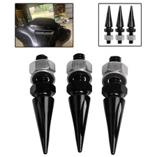 Black Spike Windshield Bolt Screws For Harley Touring Street Glide FLHX FLHTC