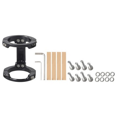 Frontmontage Aluminium Block Korb Rack f??r Brompton mit 2 Sechskantschl??sseln