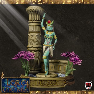 Mojibake - Lore of the Nile - Heqet, Goddess of Childbirth - 120mm Pin Up/Figur