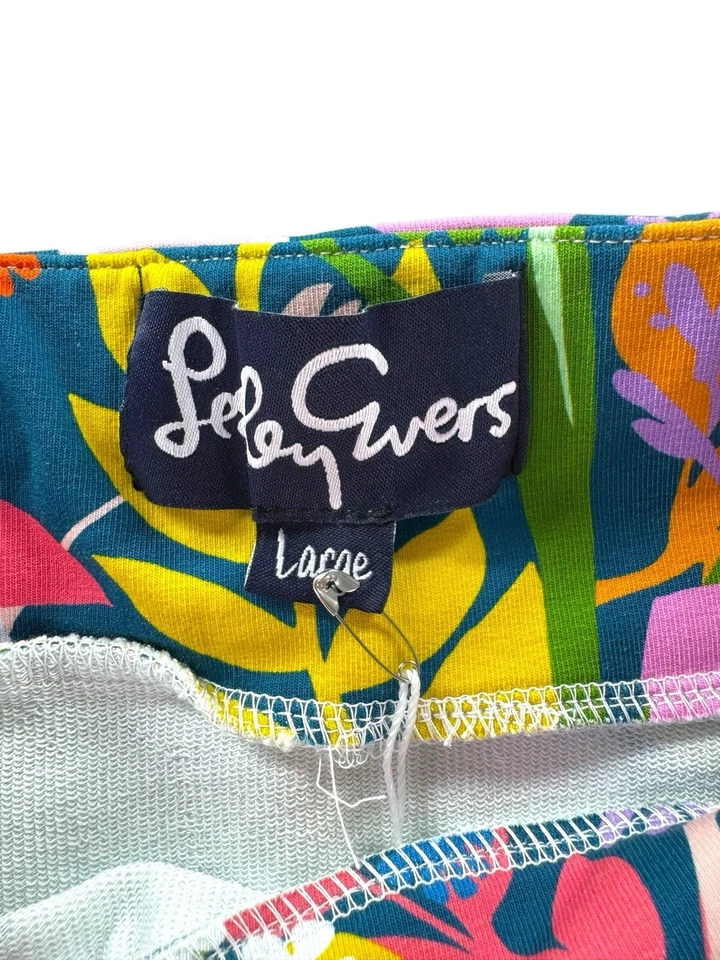 Falda Lesley Evers Freya para mujer talla grande prado flores estampado floral nueva con etiquetas Foto 3 de 4