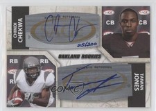 2011 SAGE Five Star Dual Auto 25/200 Chimdi Chekwa Taiwan Jones #A-22 Auto 0o9