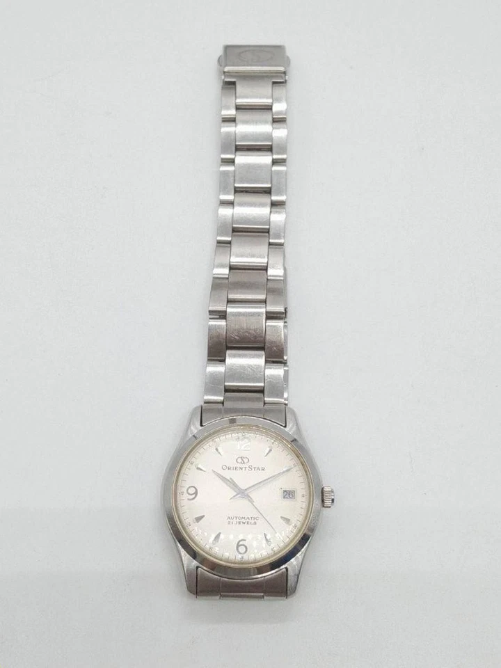 Reloj Automático Orient Star Fondo Abierto 21 Joyas 597302-70 Cs Mecánico Foto 3 de 4