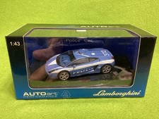 AUTOart Lamborghini Gallardo Police Car 1/43 Diecast Model Superb Condition