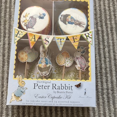 Meri Meri Peter Hase Ostern Cupcake Set 24 Hüllen und Topper 