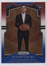 2019-20 Panini Prizm Rookie Red White & Blue Prizm Deividas Sirvydis #298 15fy