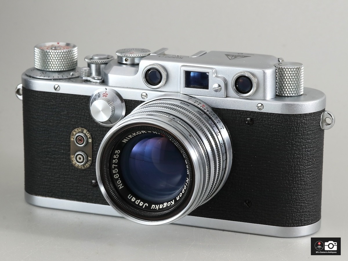 CLA'd,TOWER TYPE-3S (Nicca 3-S)w/Nikkor HC 5cm F2 Lens, MINT From