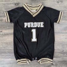 Vintage Little King Purdue University 12 months Jersey One Piece Romper Jumper