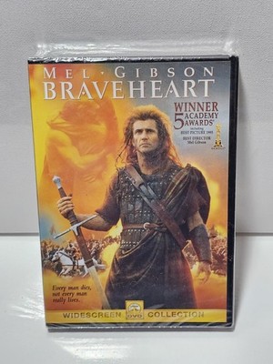BRAVEHEART (DVD, 2000) Mel Gibson New