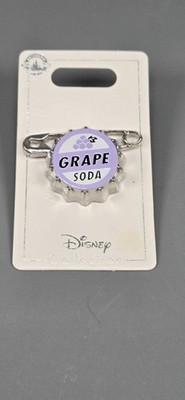 Disney Pixar Up Carl & Ellie Grape Soda Bottle Cap Authentic OE Disney Pin