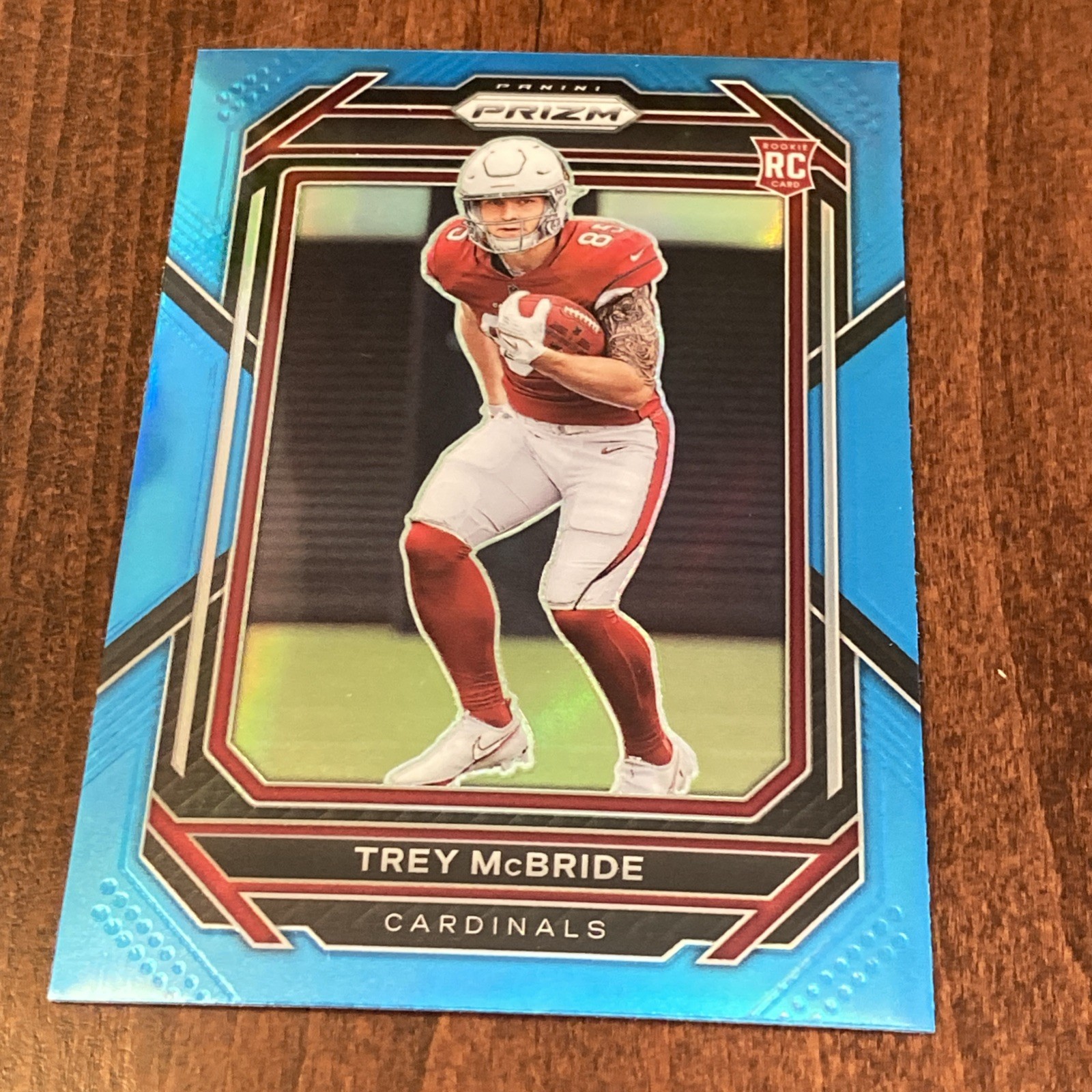 2022 Panini Prizm - Rookies Trey McBride #327 Light Blue Prizm (RC)