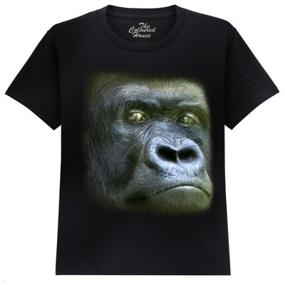 The Coloured House Kinder T-Shirt ''Wild Eyes - Silverback''