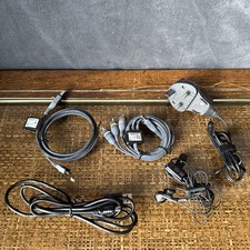 Vintage Mobile Phone Charger Bundle Nokia Sony Earphones TV Output USB Micro USB