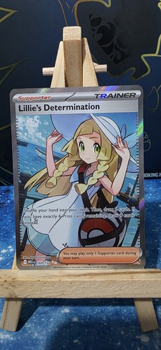 Pokémon TCG Lillie's Determination Card 169/132 Mega Evolution Ultra Rare LP