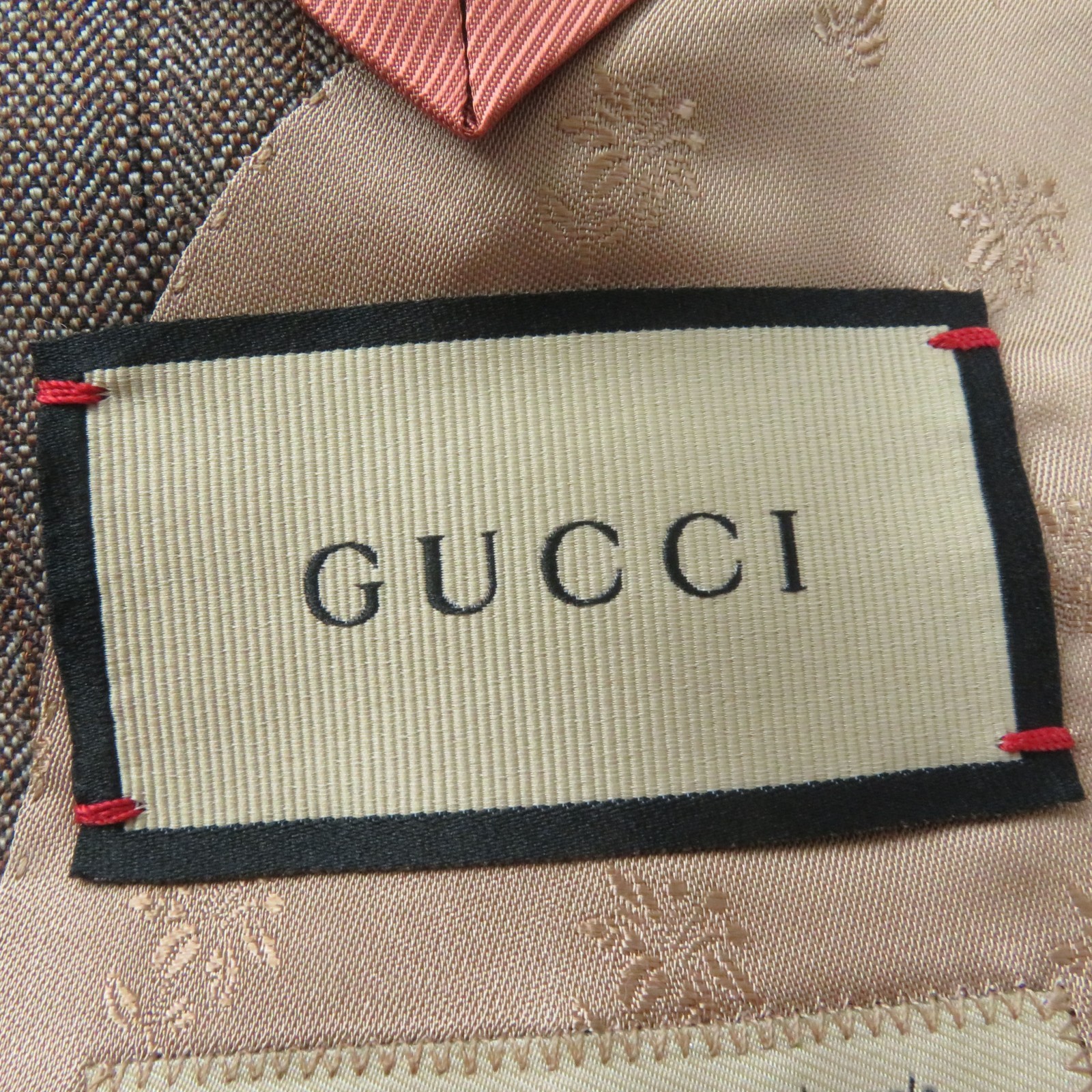 Pristine GUCCI tailored jacket Striped Pattern Br… - image 7