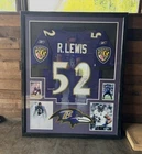 Baltimore Ravens Ray Lewis Autographed Signed Football Jersey