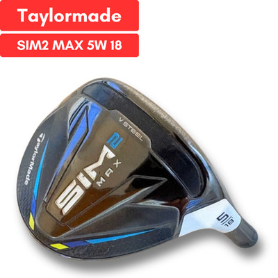 TaylorMade SIM2 MAX 5W 18 Fairwayholz Rechtshand GEBRAUCHT D3816