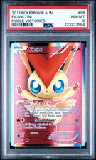 2011 POKEMON NOBLE VICTORIES VICTINI #98 ULTRA RARE PSA 8 NM #123237584 on eBay