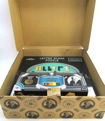 Professor Puzzle Albert Einstein's Collection Letter Block - Puzzle Cubes 2 & 3