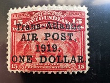 Newfoundland Trans-Atlantic Air Post Stamp