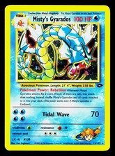 Misty's Gyarados 13/132 Rare Gym Challenge Pokemon Unlimited Holo Heavily Played on eBay