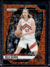 2024-25 Panini Prizm Kelly Olynyk Fast Break Orange #/125 Raptors