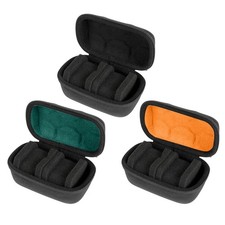 Portable Watch Storage Case Organizers Secure Zippered for Smartwatches Jewelry