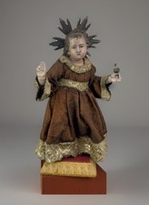 Bambino Gesu' Jesus of Praga Cristo Bambinello 32 cm Ihs Bambinello