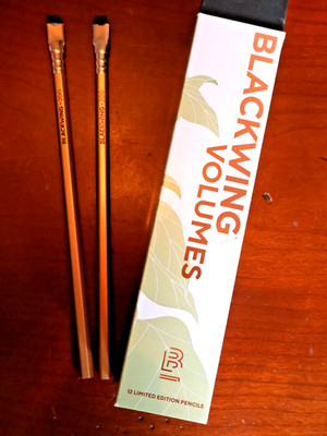 BRAND NEW SET OF 2 Blackwing Pencil, Volume  200 COFFEEHOUSE PENCIL NO BOX