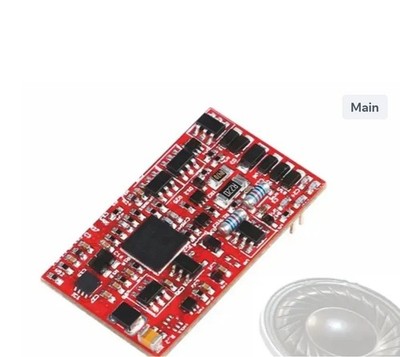Piko ET97451 sound decoder for KM 4000 Locomotive  with speaker