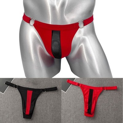 Atmungsaktiv T-Back G-String Herrenunterwäsche Slips Höschen Intimates
