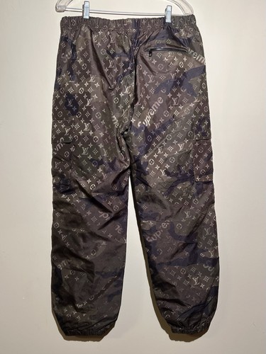 LOUIS VUITTON SUPREME Cargo Jogger Track Pants Camouflage 42 - Picture 4 of 8