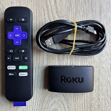 Roku 3930X HDMI Express Streaming Stick + Remote USB Power Cable TESTED WORKING