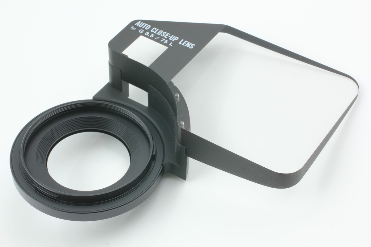 MINT in Box] Mamiya 6 Auto Close Up Lens for G 75mm f3.5 L Lens