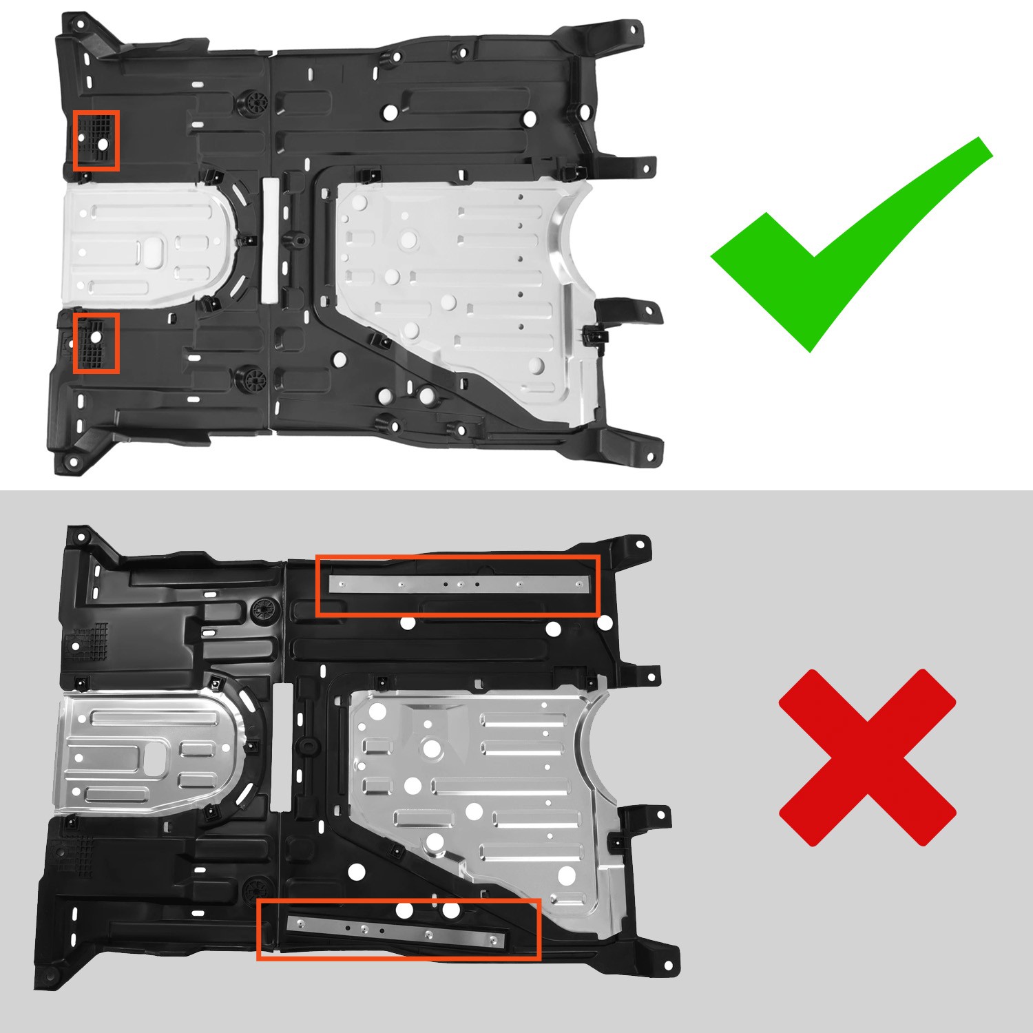New Lower Engine Cover Assembly Engine Splash Shield For Honda Civic ...