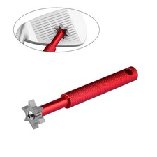  Golf Club Groove Sharpener Club Narzędzie do czyszczenia rowków z 6 nożycami